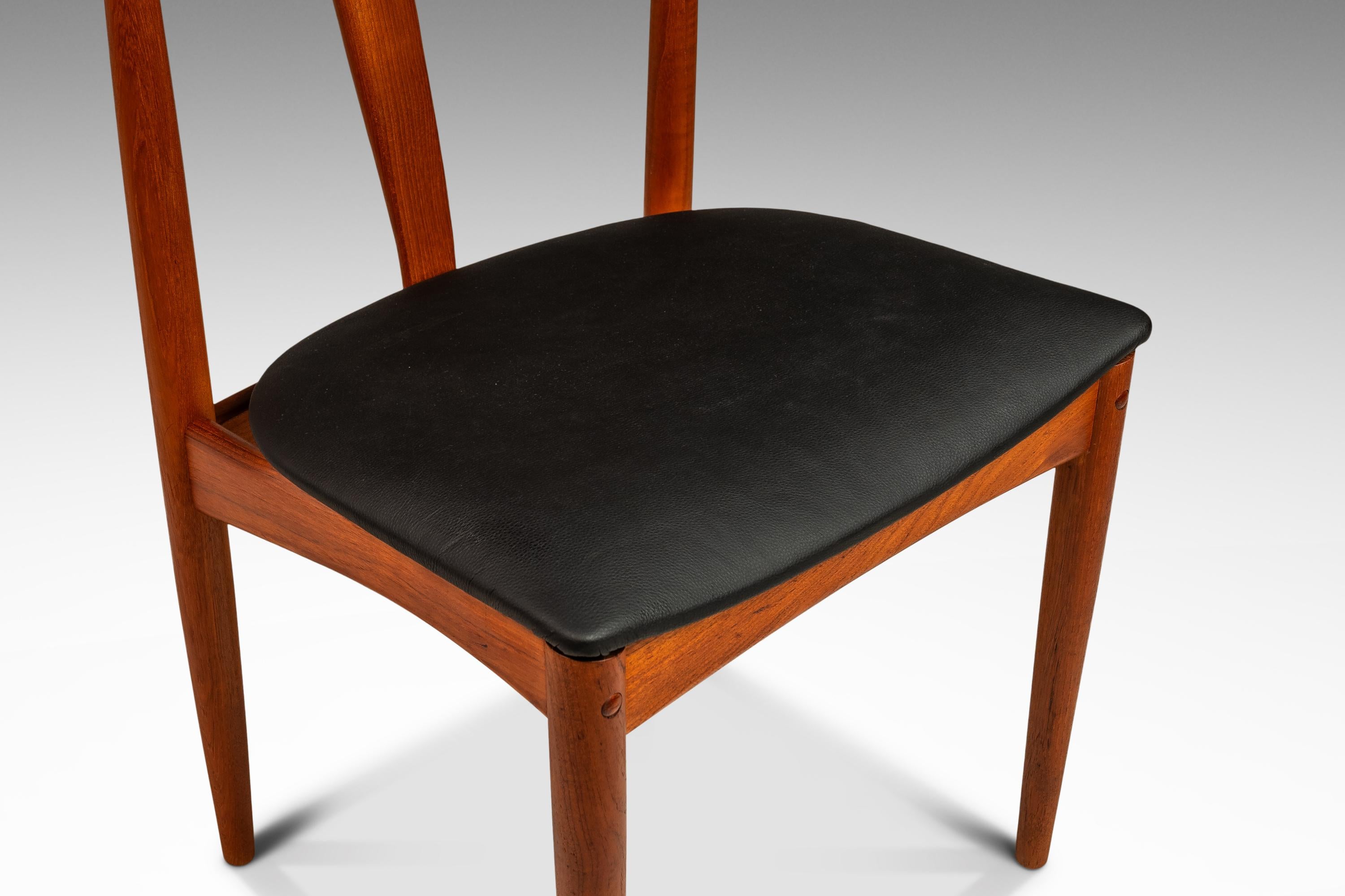 Ensemble de 6 pièces  Chaises 'Juliane', Johannes Andersen, Uldum Møbelfabrik, Danemark, années 1960 en vente 1