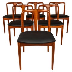 Set di 6  Sedie 'Juliane', Johannes Andersen, Uldum Møbelfabrik, Danimarca, anni '60