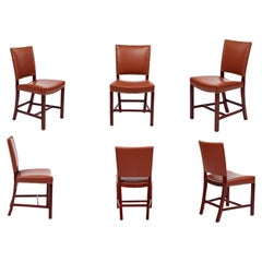 Set of 6 Kaare Klint Dining Chairs