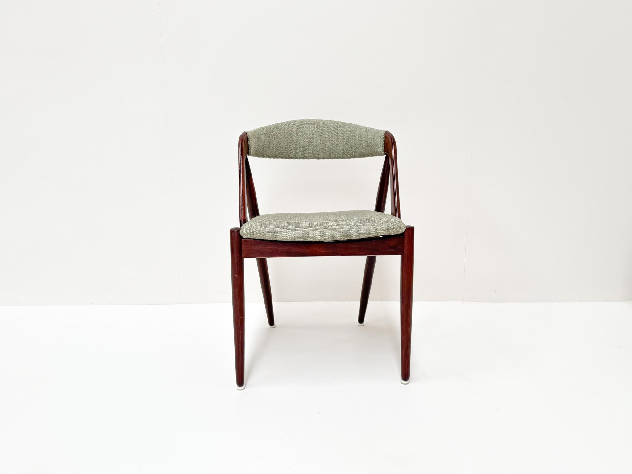 Set of 6 Kai Kristiansen Model 31 Teak Dining Chairs, Denmark For Sale 3