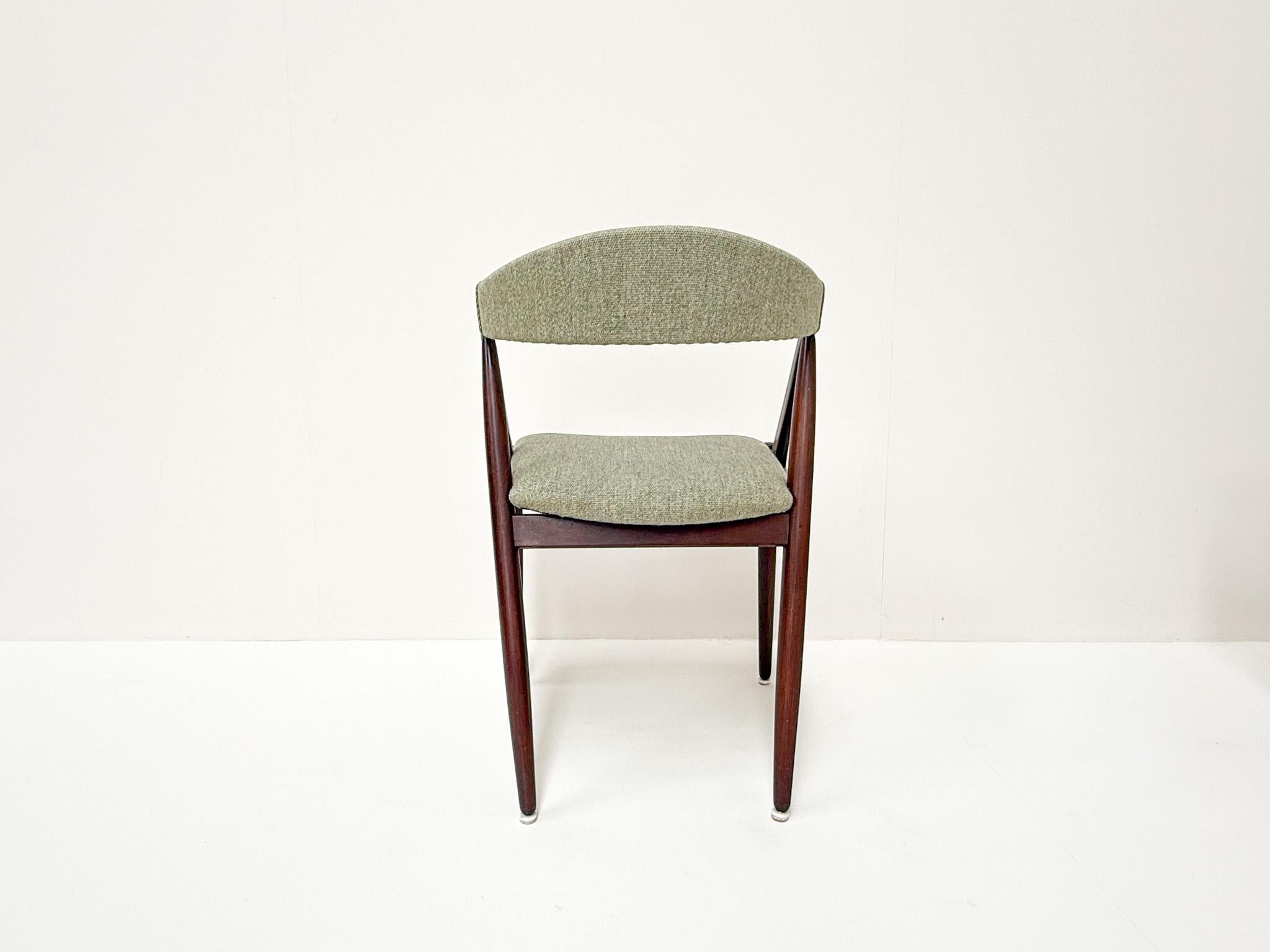 Mid-20th Century Set of 6 Kai Kristiansen Model 31 Teak Dining Chairs, Denmark For Sale