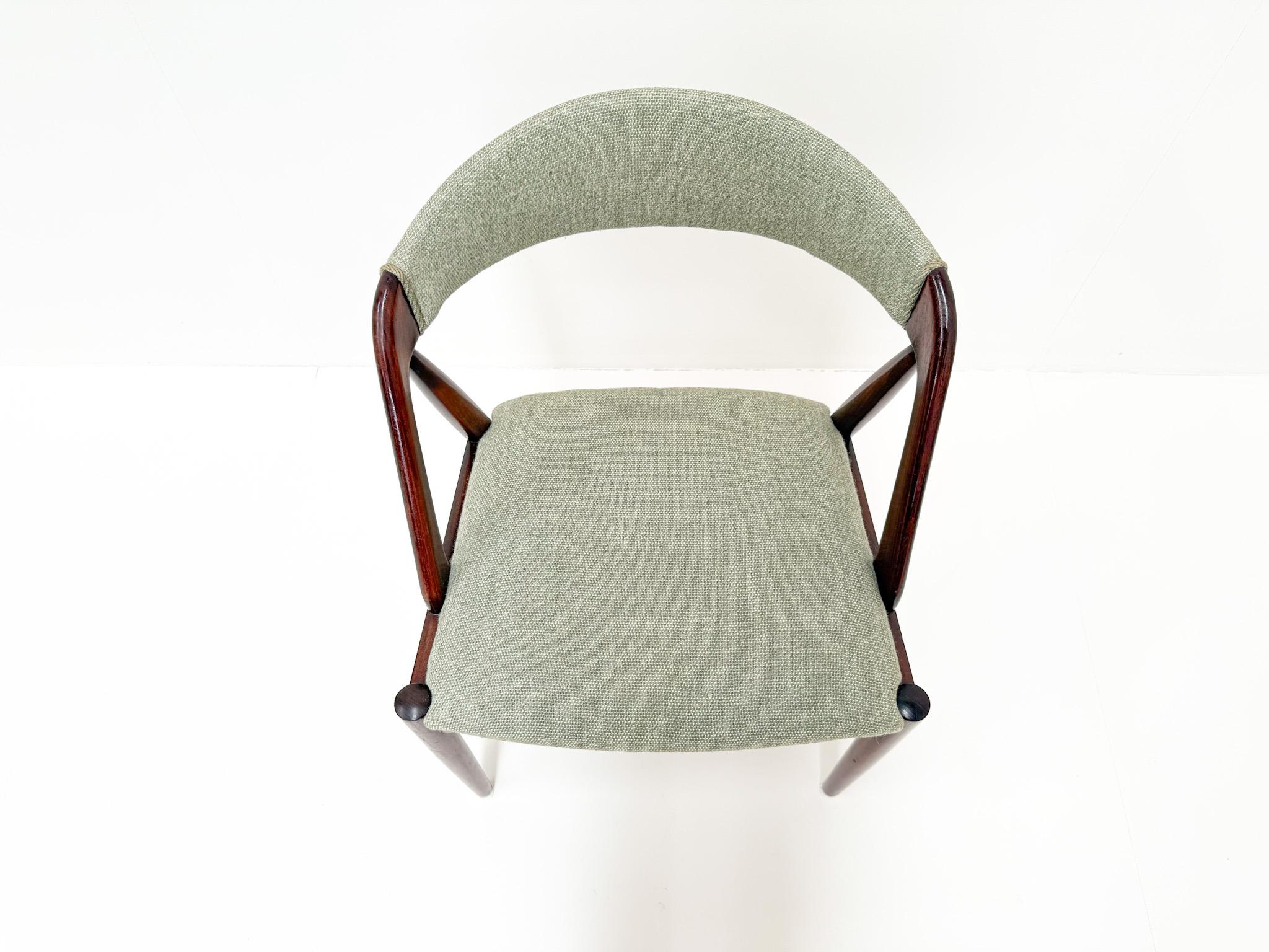 Set of 6 Kai Kristiansen Model 31 Teak Dining Chairs, Denmark For Sale 2