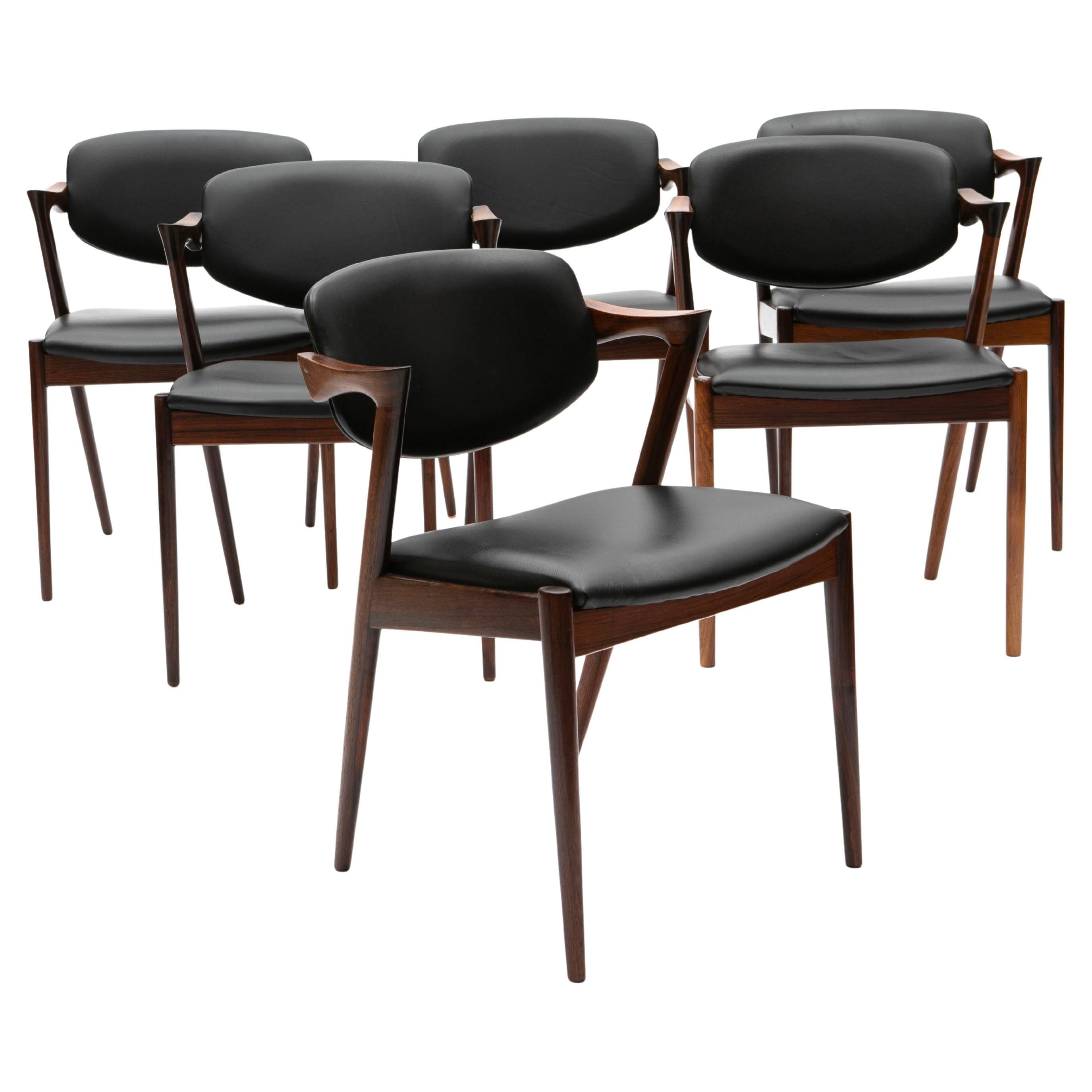 Kai Kristiansen Rosewood Dining Chairs - 48 For Sale on 1stDibs Kai Kristiansen Rosewood Dining Chairs - 48 For Sale on 1stDibs