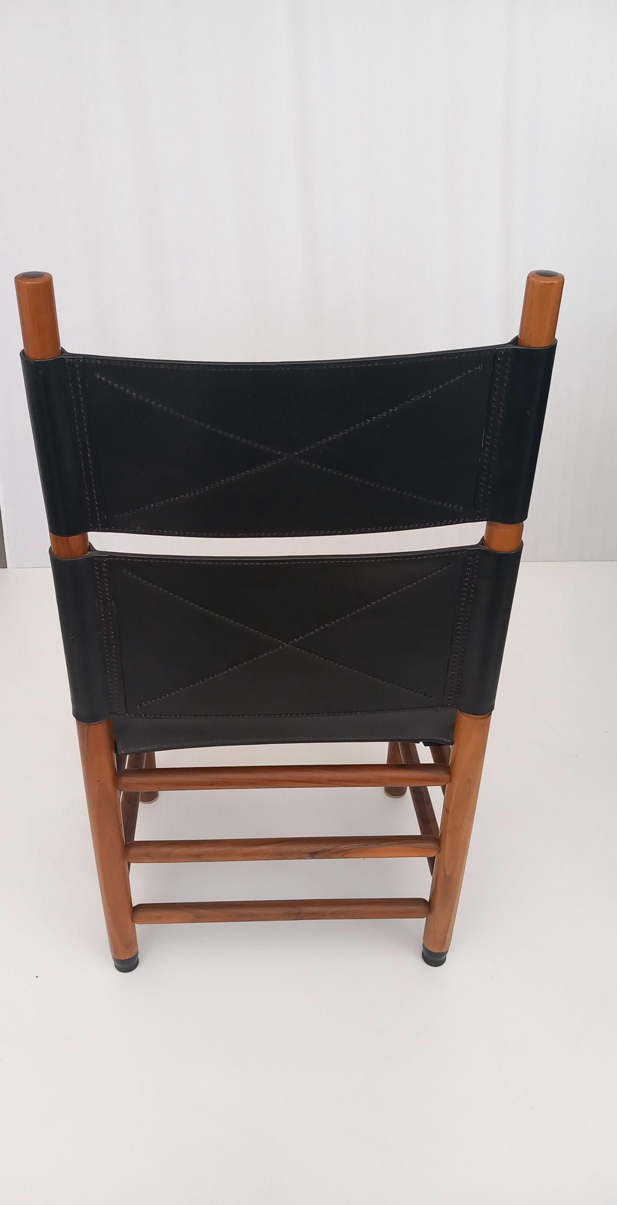 Set of 6 Kentucky Chairs by Carlo Scarpa for Bernini, 80s 5