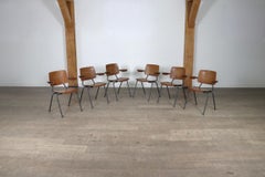 Set Of 6 Kho Liang Ie Model 315 Dining Chairs For CAR Katwijk, 1957