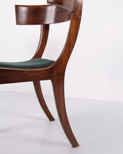 Set of 6 Klismos Chairs by Edvard Thomsen for Rud. Rasmussen, 1930s