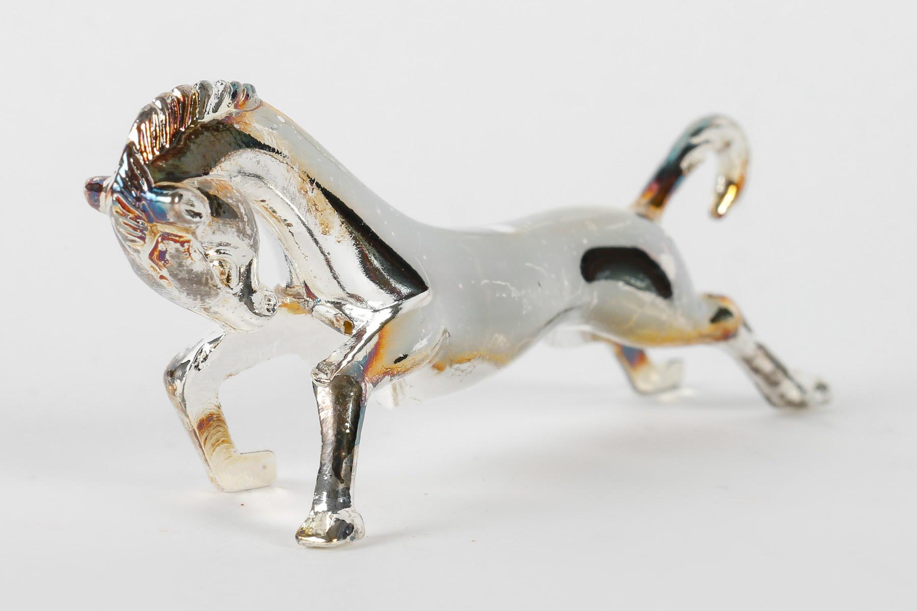 Set von 6 Messerstützen, Modell Cheval, 1960. (Moderne der Mitte des Jahrhunderts) im Angebot
