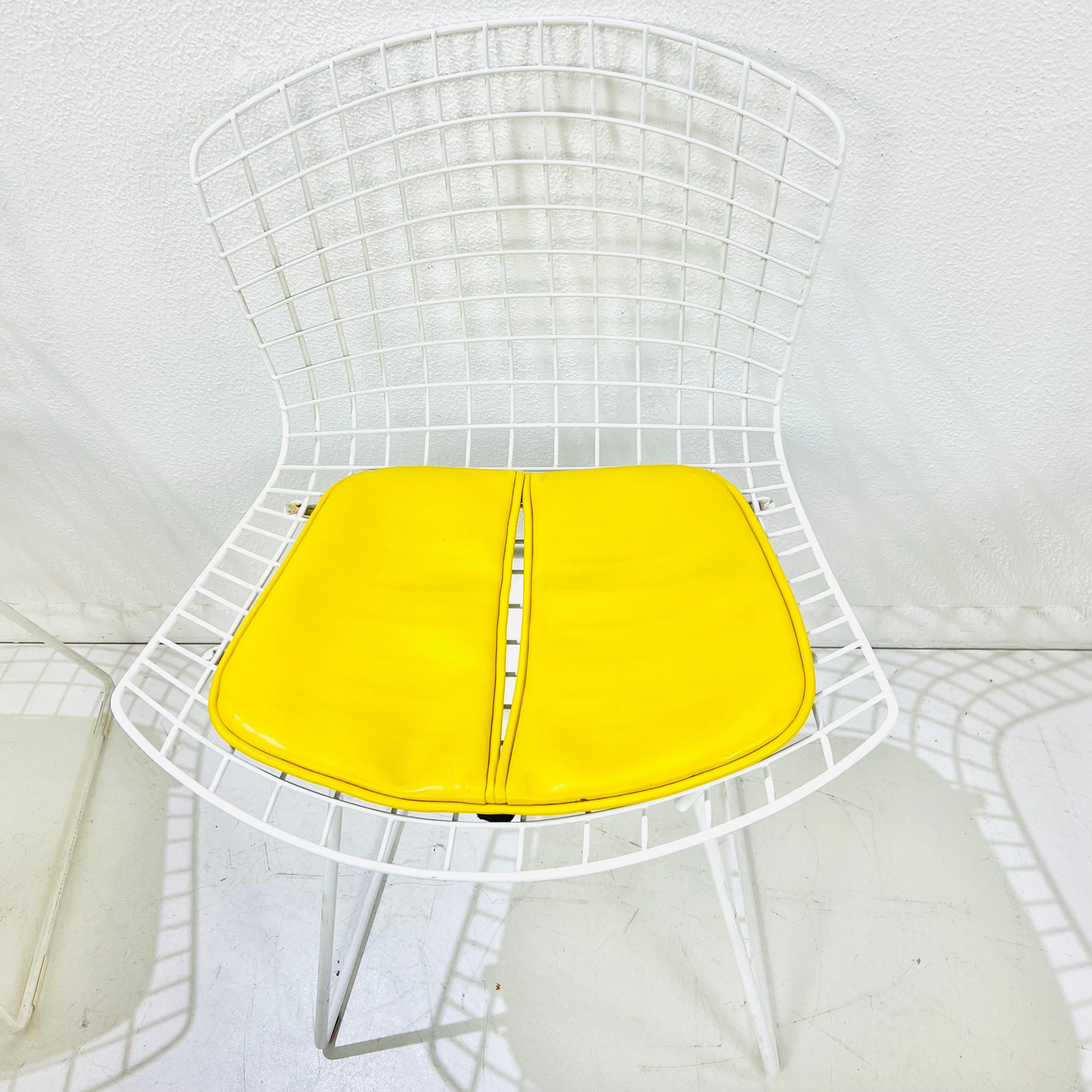 Fine XX secolo Set di 6 sedie da pranzo Knoll Bertoia in vendita