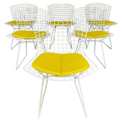 Set of 6 Knoll Bertoia Dining Chairs