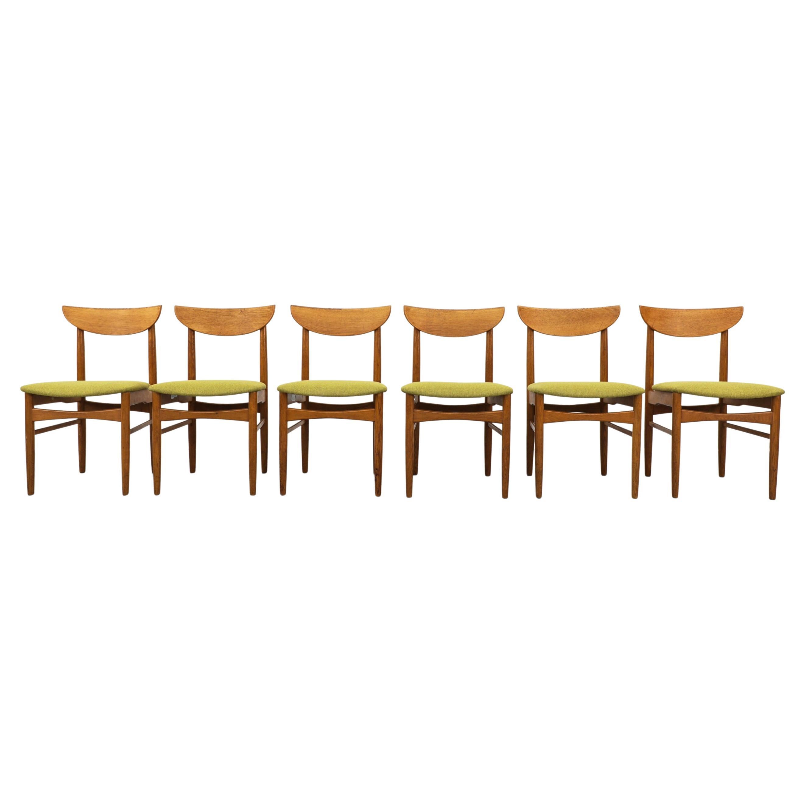 Set of 6 Kurt Østervig Mid-Century Teak Dining Chairs