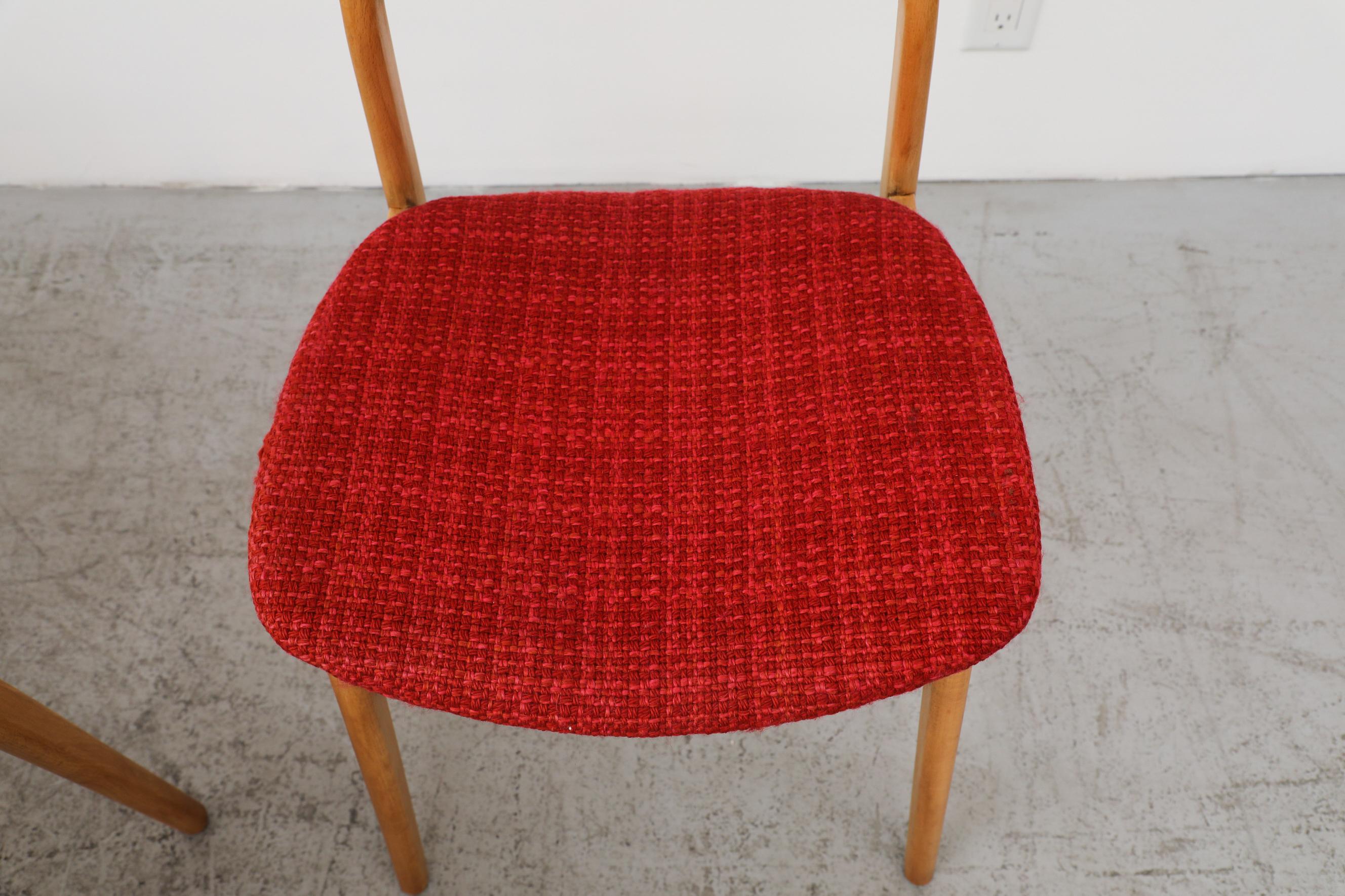 Set of 6 Ladder Back Dining Chairs by Bähre Mignon Möbel at 1stDibs