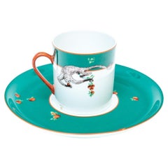 Ensemble de 6 tasses à café avec soucoupes Lafarge Limoges pour Le Cirque
