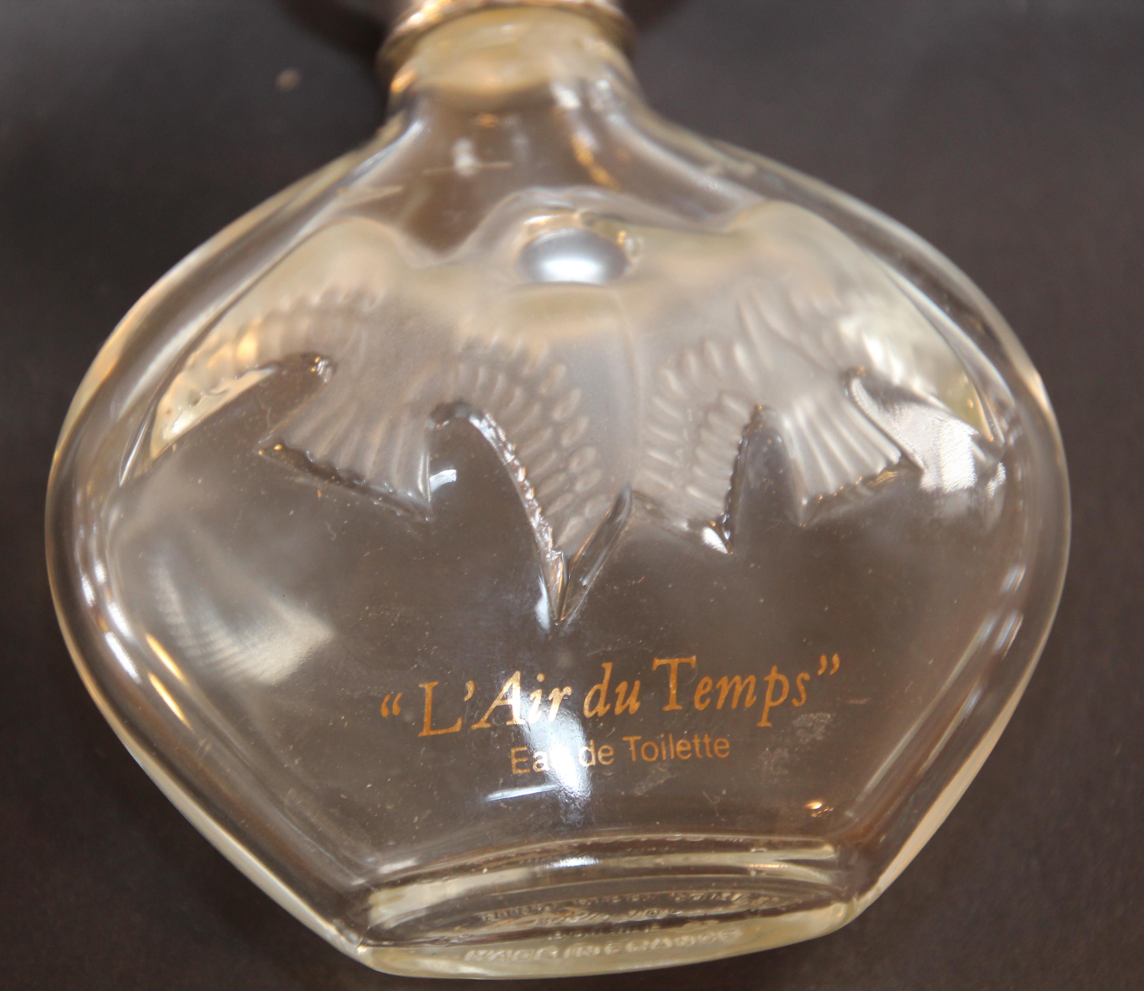 6er-Set Lalique Creation Sammlerstücke Nina Ricci Parfümflaschen (Glas) im Angebot