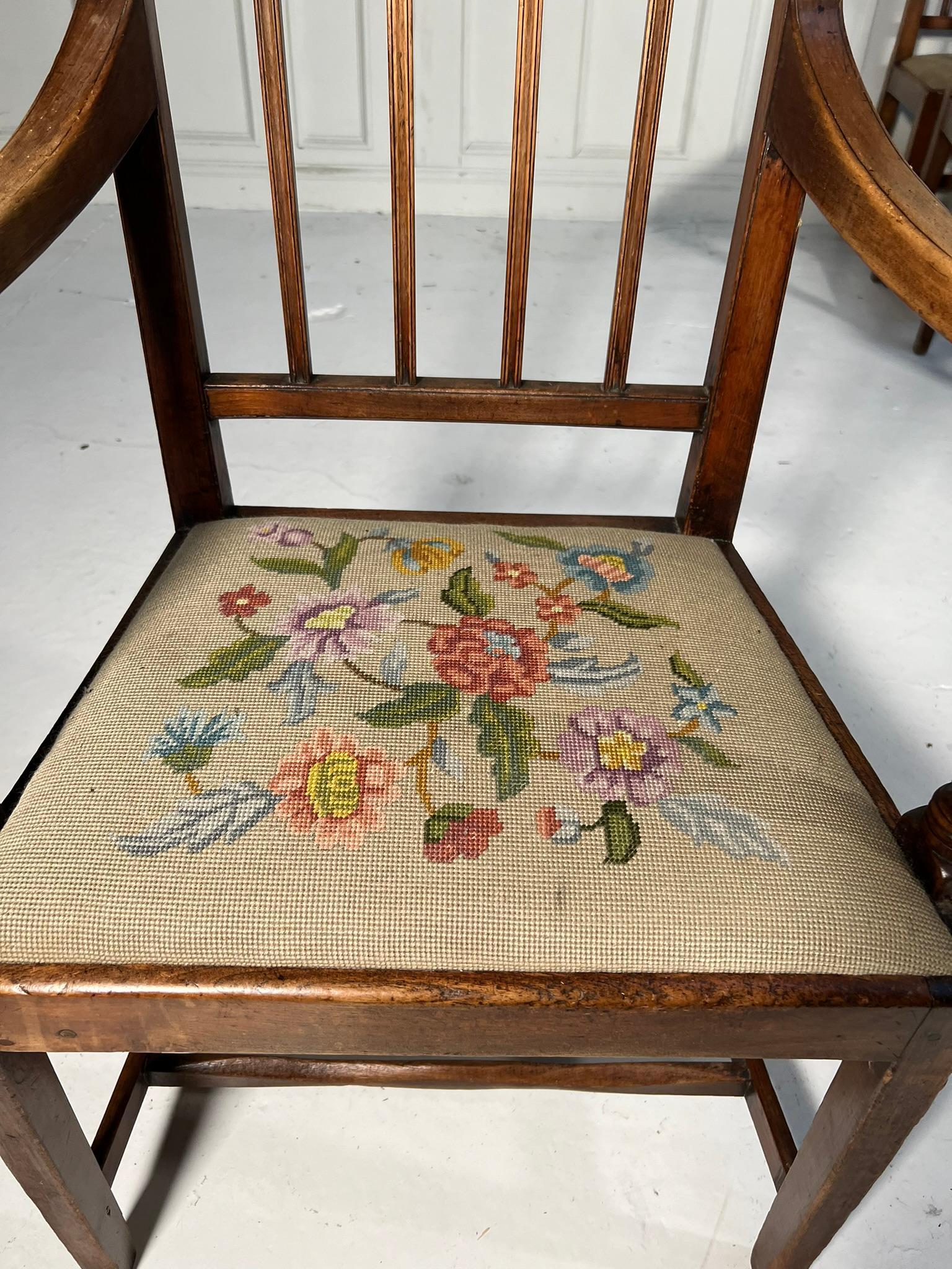 Set of 6 Late 19th Century Scottish Chairs For Sale 10