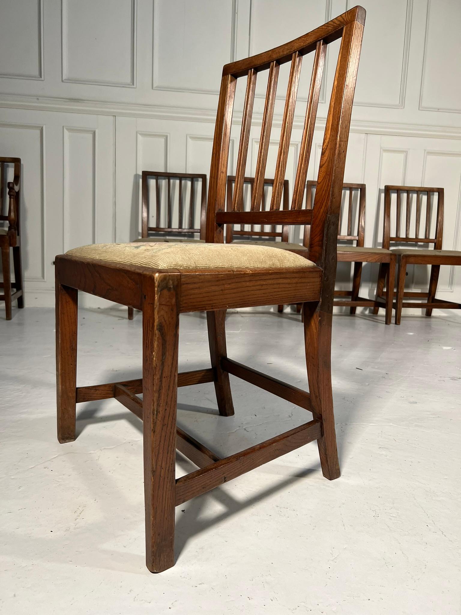 Set of 6 Late 19th Century Scottish Chairs For Sale 12
