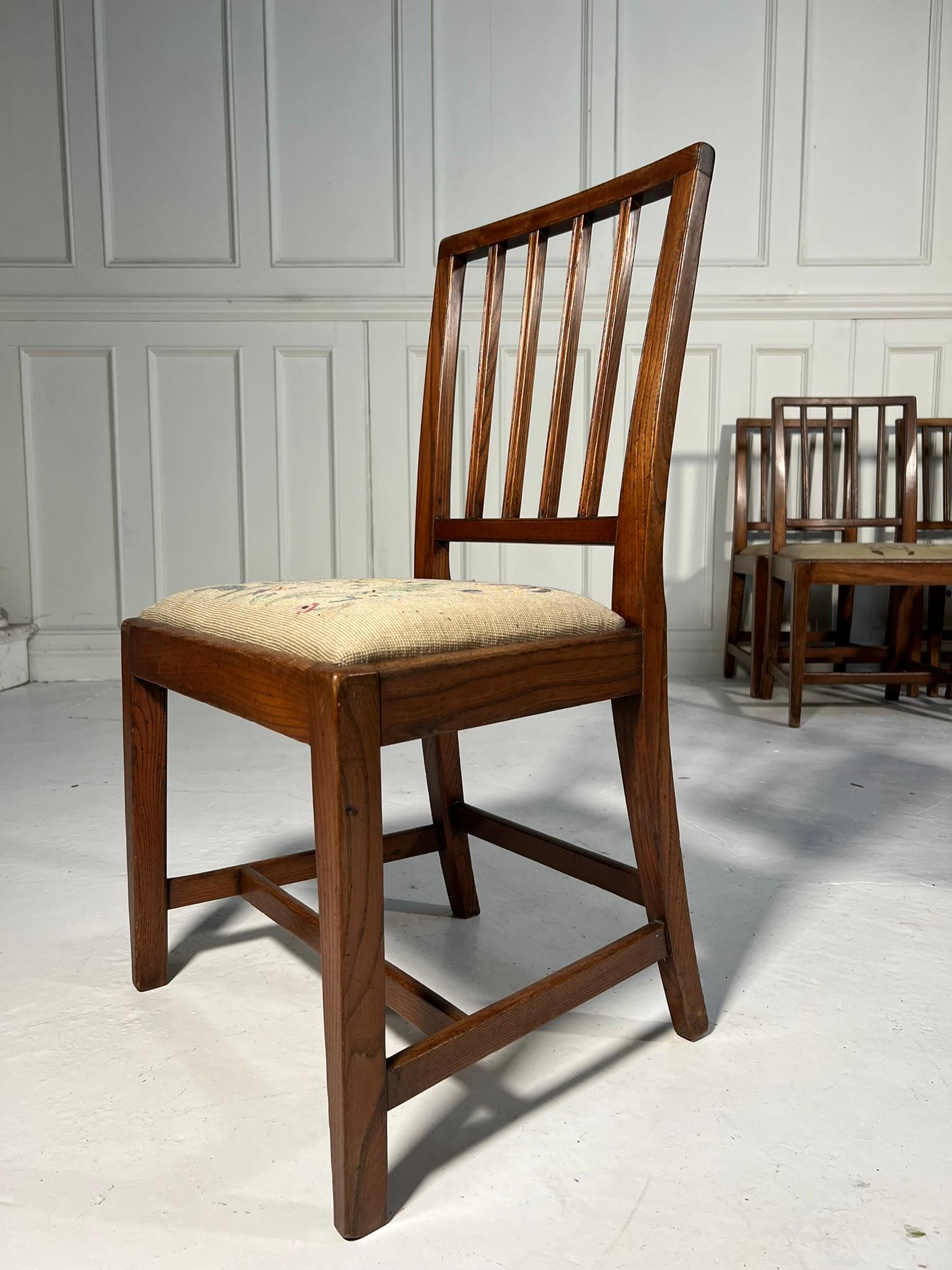 Set of 6 Late 19th Century Scottish Chairs For Sale 3