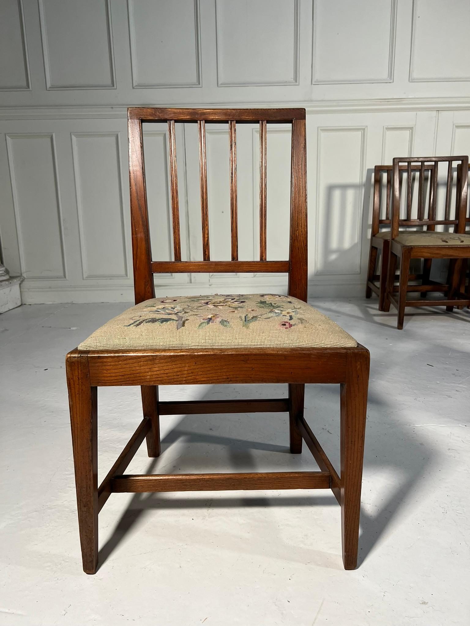 Set of 6 Late 19th Century Scottish Chairs For Sale 4