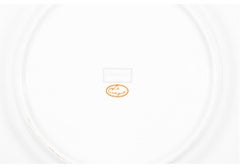 Set of 6 Le Cirque Orange Salad Plate and 6 Dinner Plates