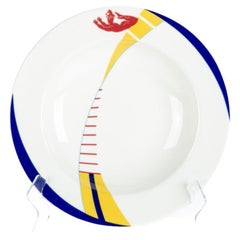 Set De 6 Le Cirque N.Y. Cuencos para pasta Villeroy & Boch personalizados diseñados por Adam D.