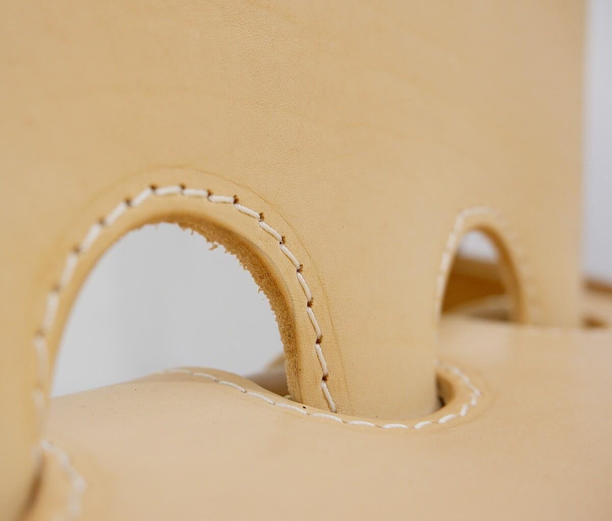 Set of 6 Leather Chairs by Ilmari Tapiovaara for La Permanente Mobili Cantù 10