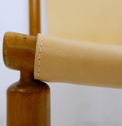 Set of 6 Leather Chairs by Ilmari Tapiovaara for La Permanente Mobili Cantù