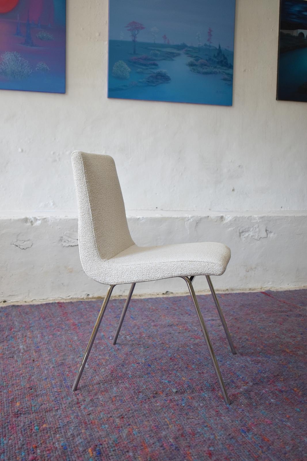Lote de 6 sillas de comedor para TV Ligne Roset de Pierre Paulin Moderno en venta