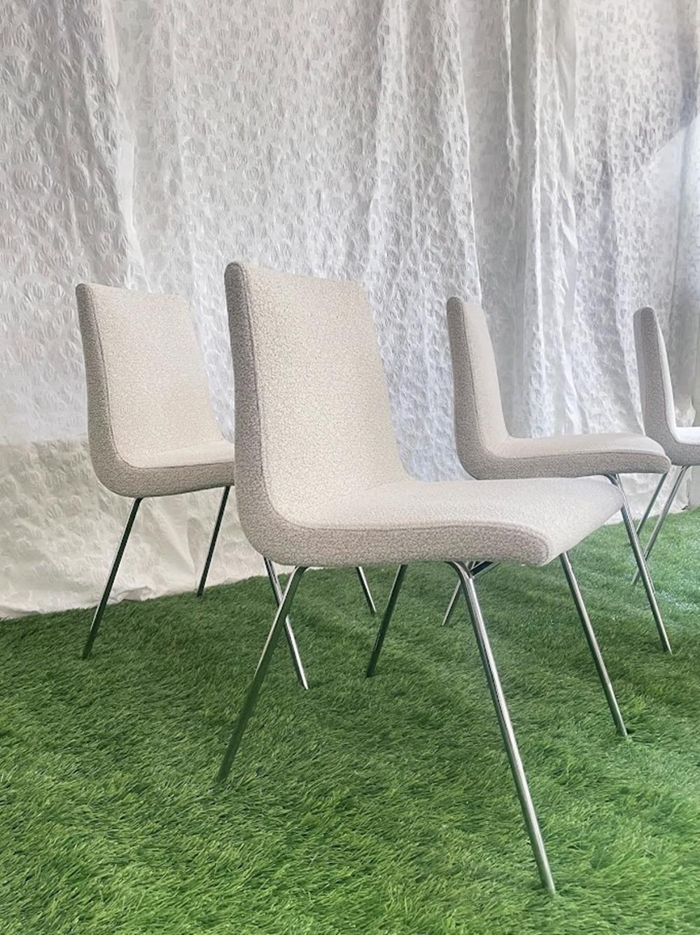Lote de 6 sillas de comedor para TV Ligne Roset de Pierre Paulin en venta 2