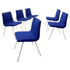 Lote de 6 sillas de comedor para TV Ligne Roset de Pierre Paulin