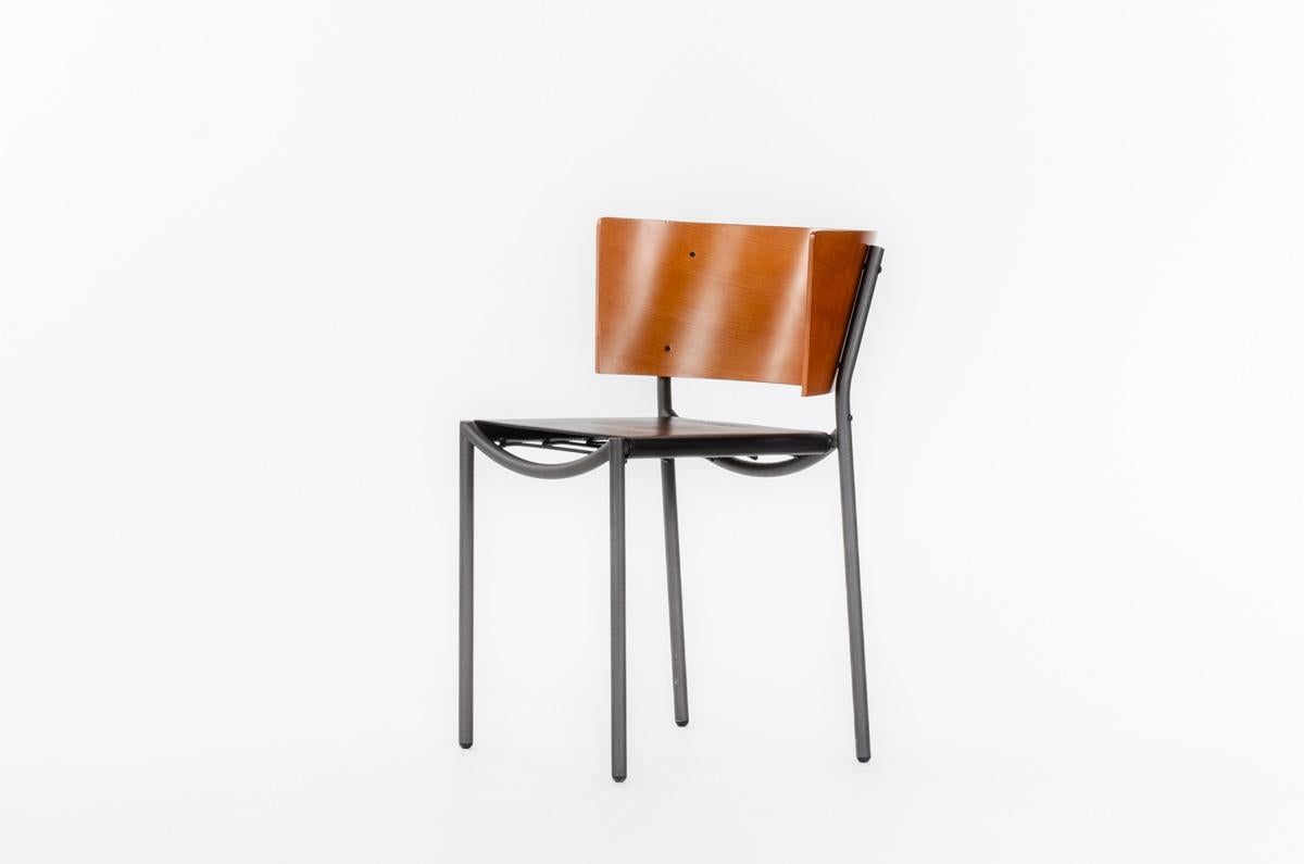 20ième siècle Ensemble de 6 chaises Lila Hunter de Philippe Starck pour XO, 1988  en vente