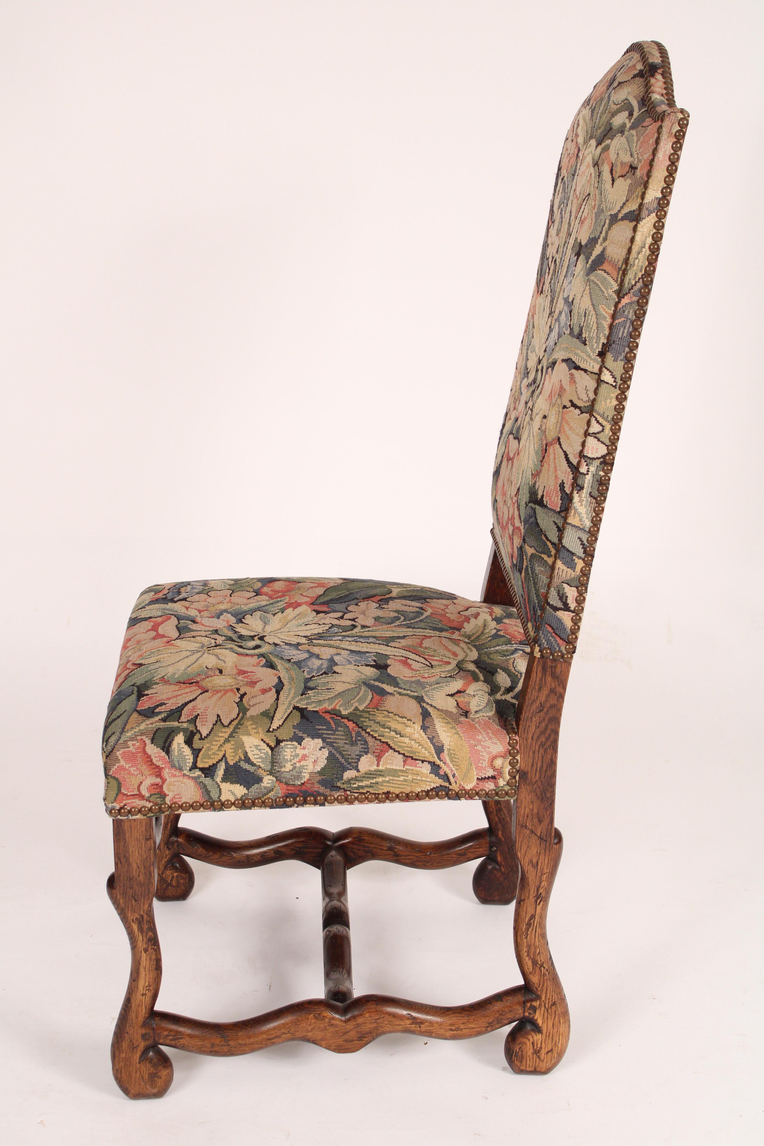 20th Century Set of 6 Louis XIV Style Dining Room Chairs