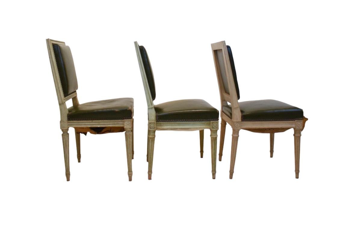 Set of 6 Louis XVI Chairs 4