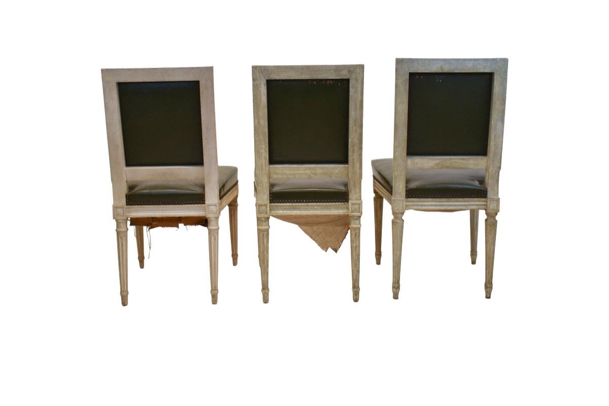 Set of 6 Louis XVI Chairs 5