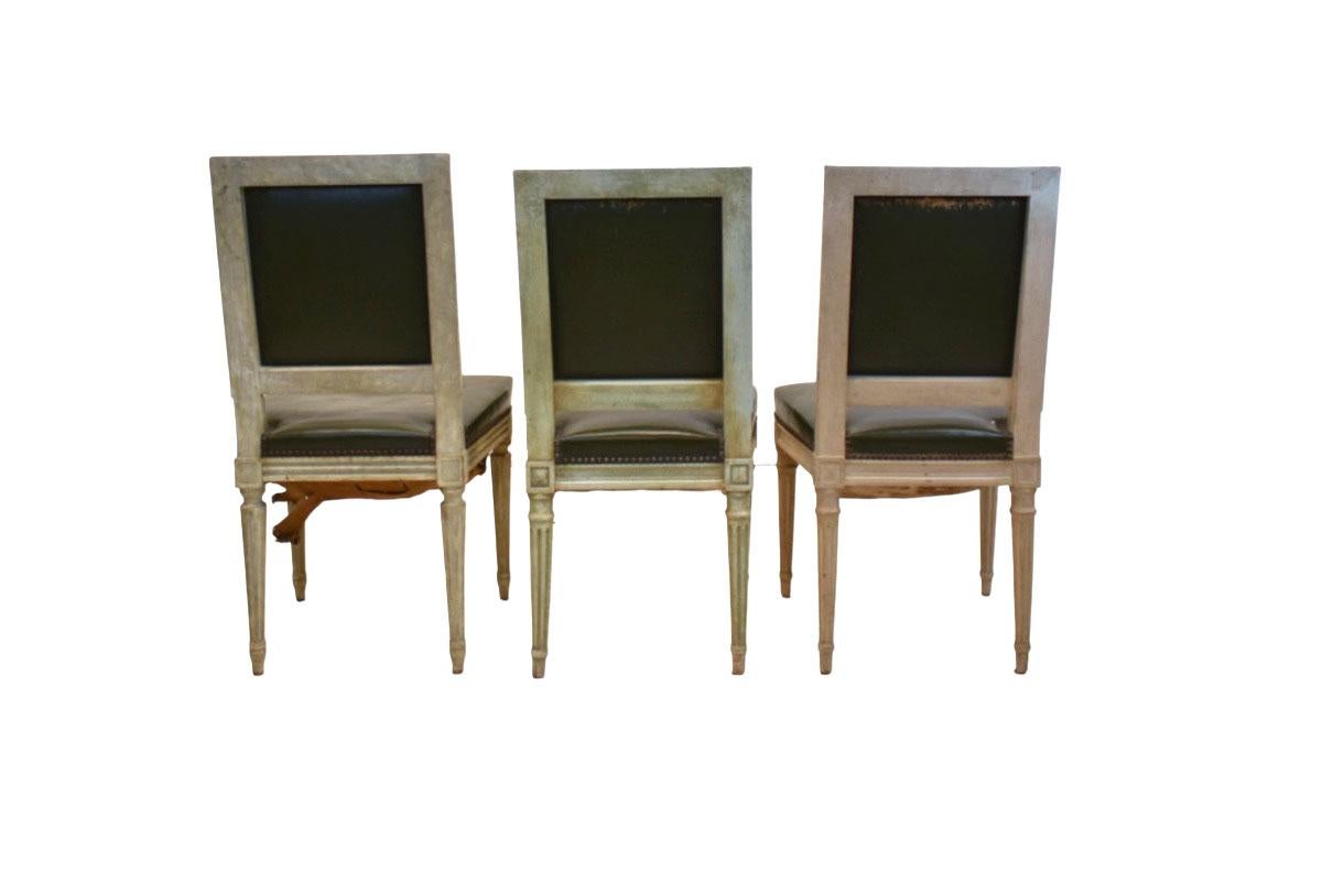 18th Century Set of 6 Louis XVI Chairs