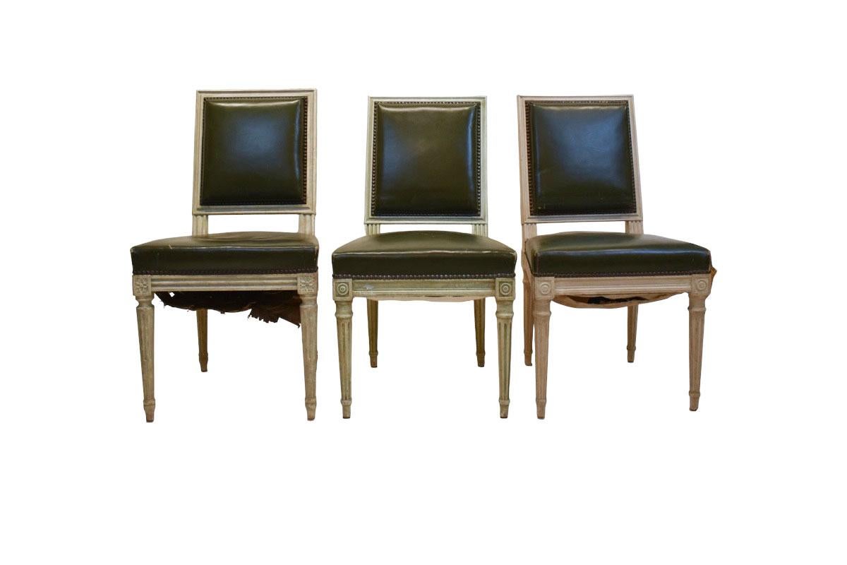 Set of 6 Louis XVI Chairs 1