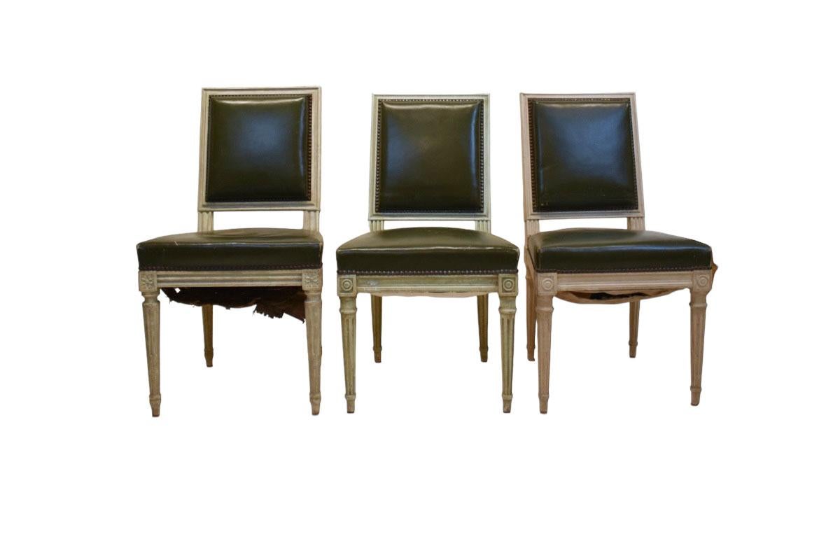 Set of 6 Louis XVI Chairs 3