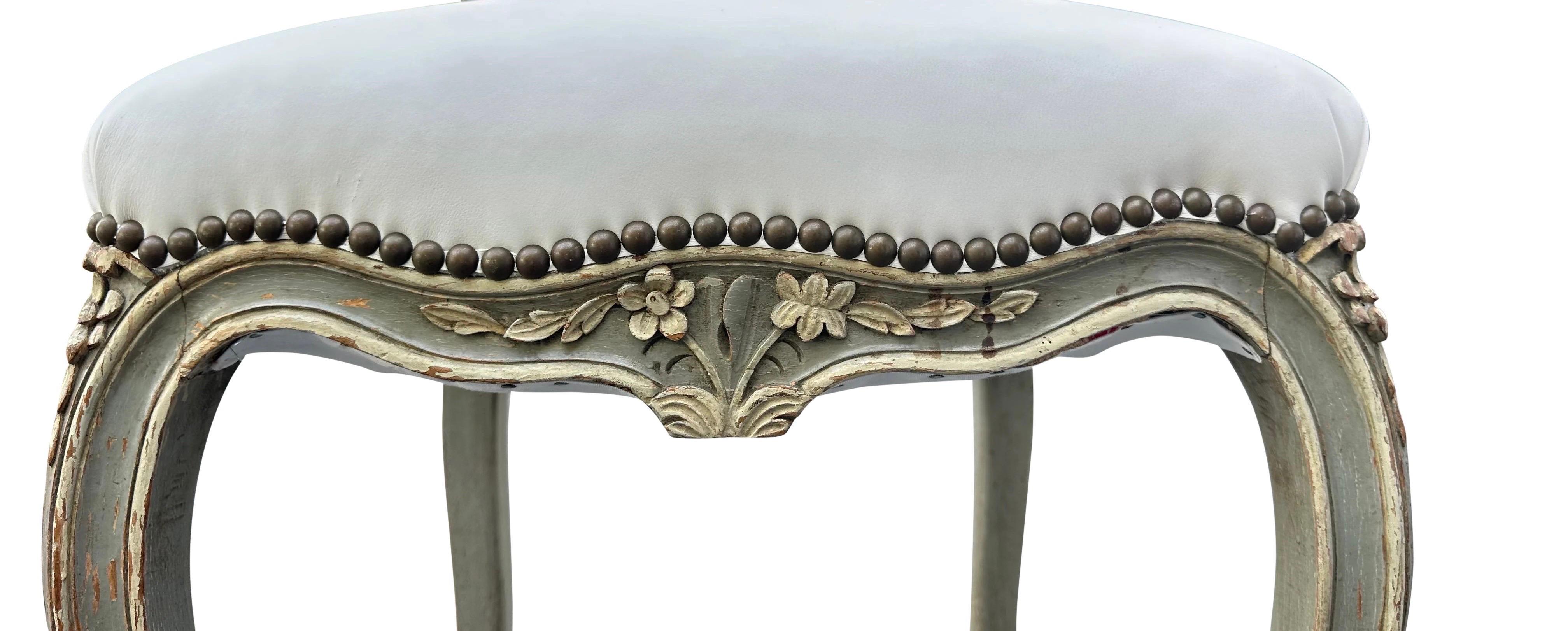 This exquisite set of six Louis XVI cane dining chairs brings a touch of Provence to the heart of the Hudson Valley. With their elegant lines and classic design, these chairs showcase the artistry of the late 1800s while being perfectly suited for