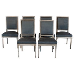 Antique Set of 6 Louis XVI Style Chairs