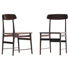 Set of 6 ‘Lucio' Chairs, Sergio Rodrigues, Rosewood, Brazilian Midcentury Design