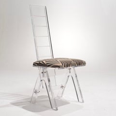 Set of 6 Lucite Chairs by Herb Rittz, c1970