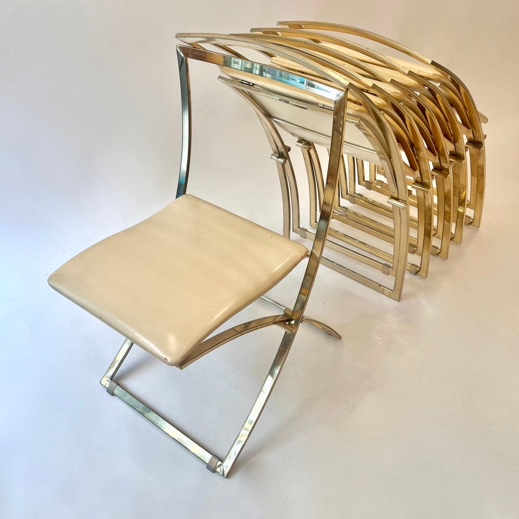 Fin du 20e siècle Ensemble de 6 chaises de salle à manger 