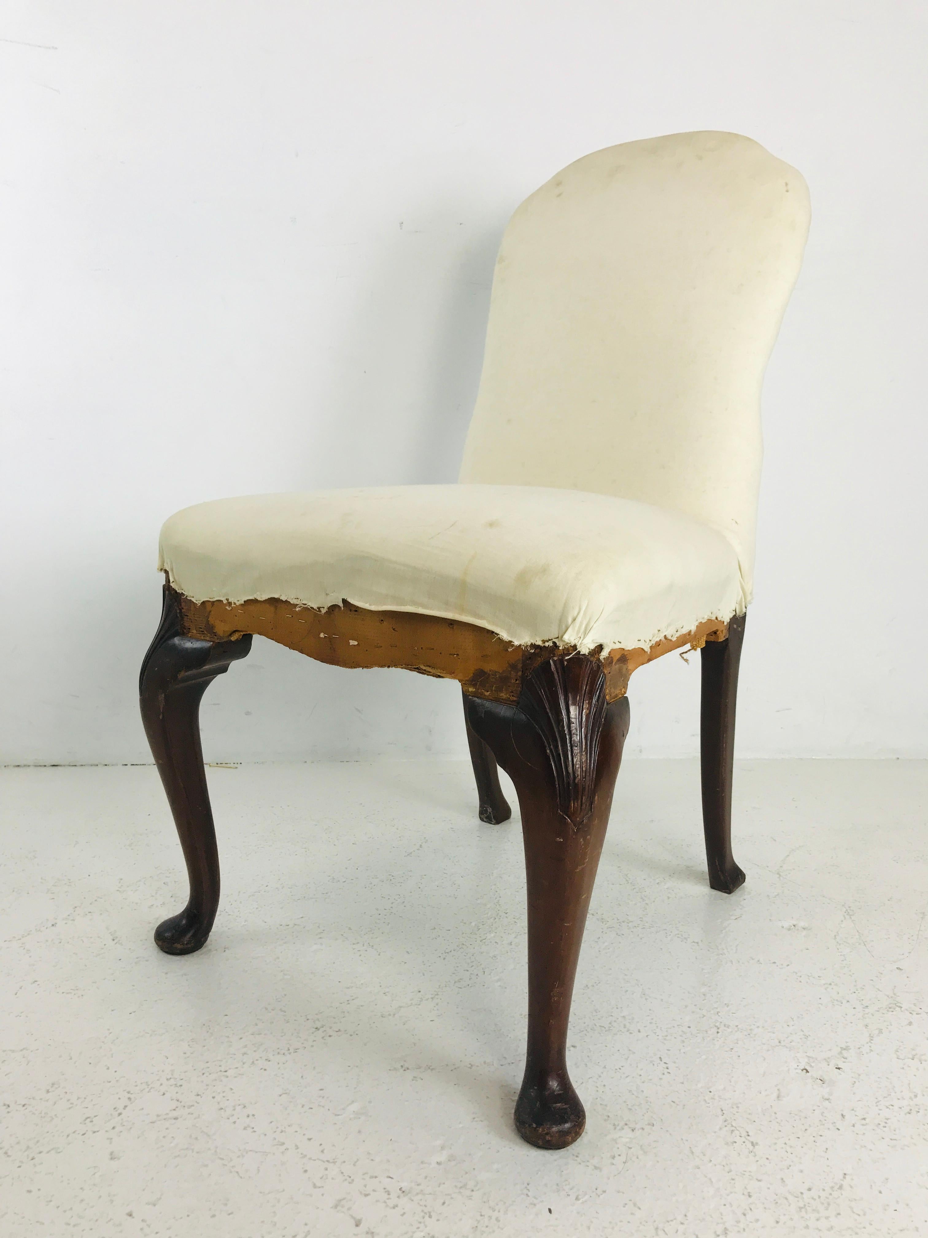 Set of 6 Mahogany Dining Chairs 4