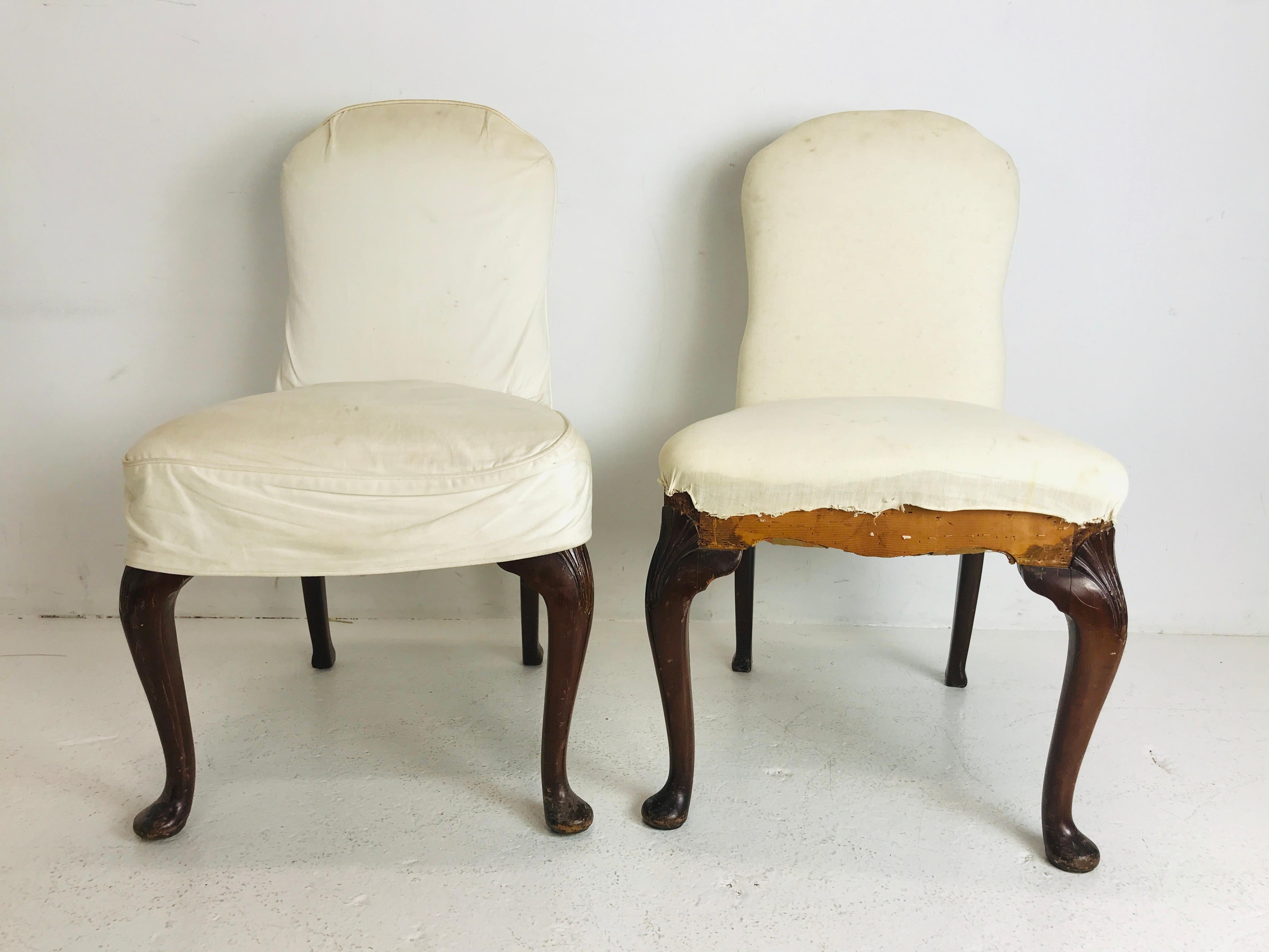 Mid-20th Century Set of 6 Mahogany Dining Chairs