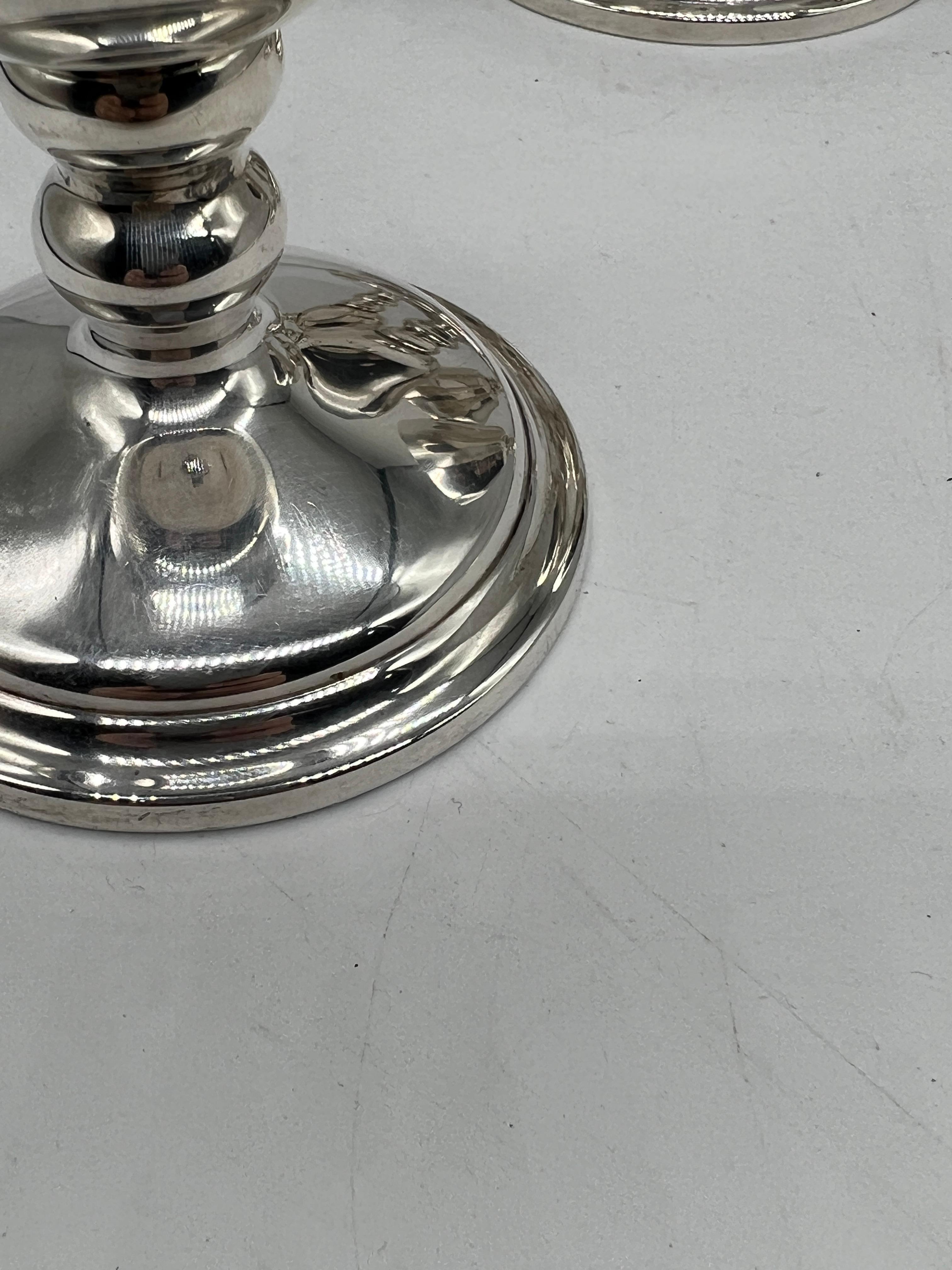 Juego de 6, Copas de plata de ley de la Manchester Silver Company Patrón #923 Estadounidense en venta