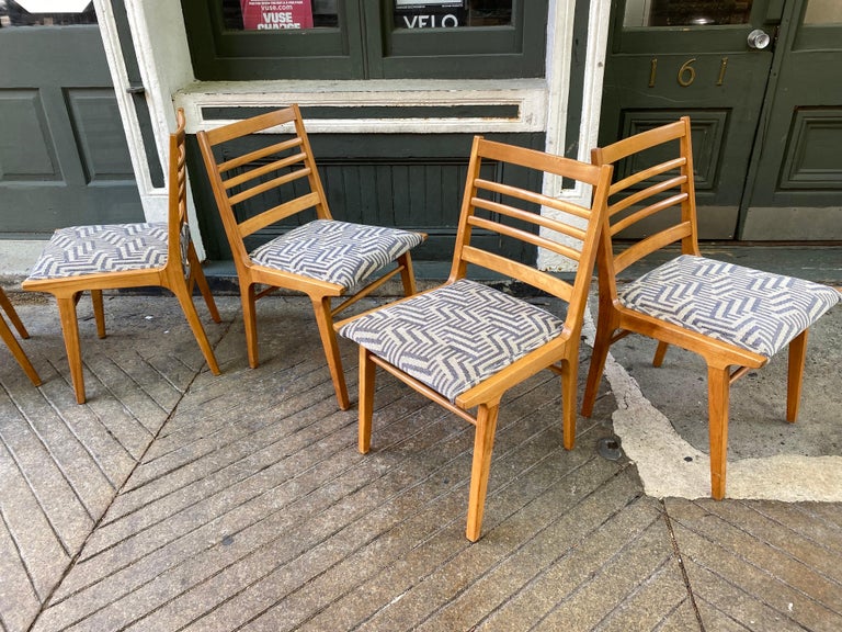 Set of 6 Maple Dining Chairs For Sale 3