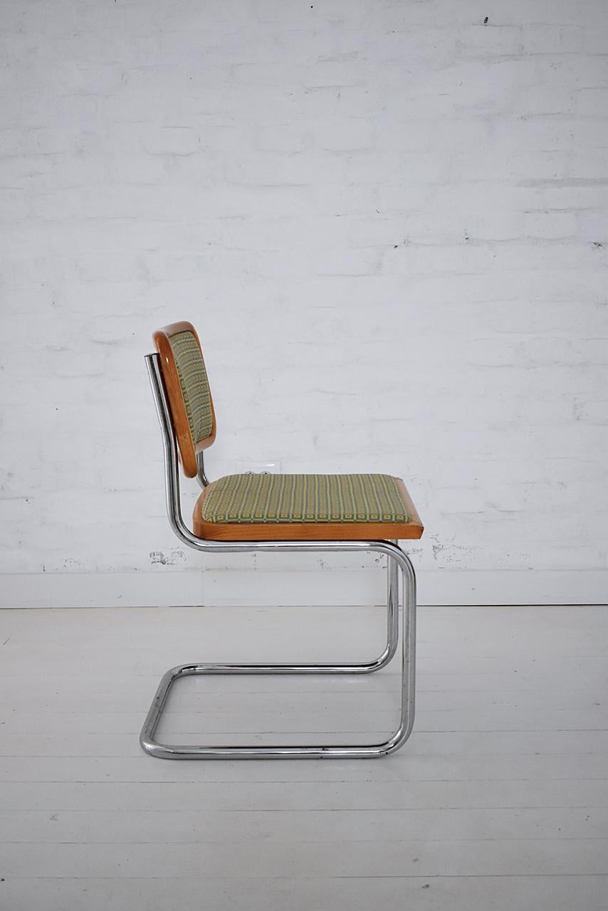 Bauhaus Set of 6 Marcel Breuer B32 Cesca Chairs by Bene, Austria, 1980s