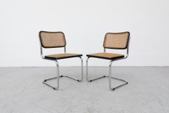 Set of 6 Marcel Breuer B32 Cesca Chairs