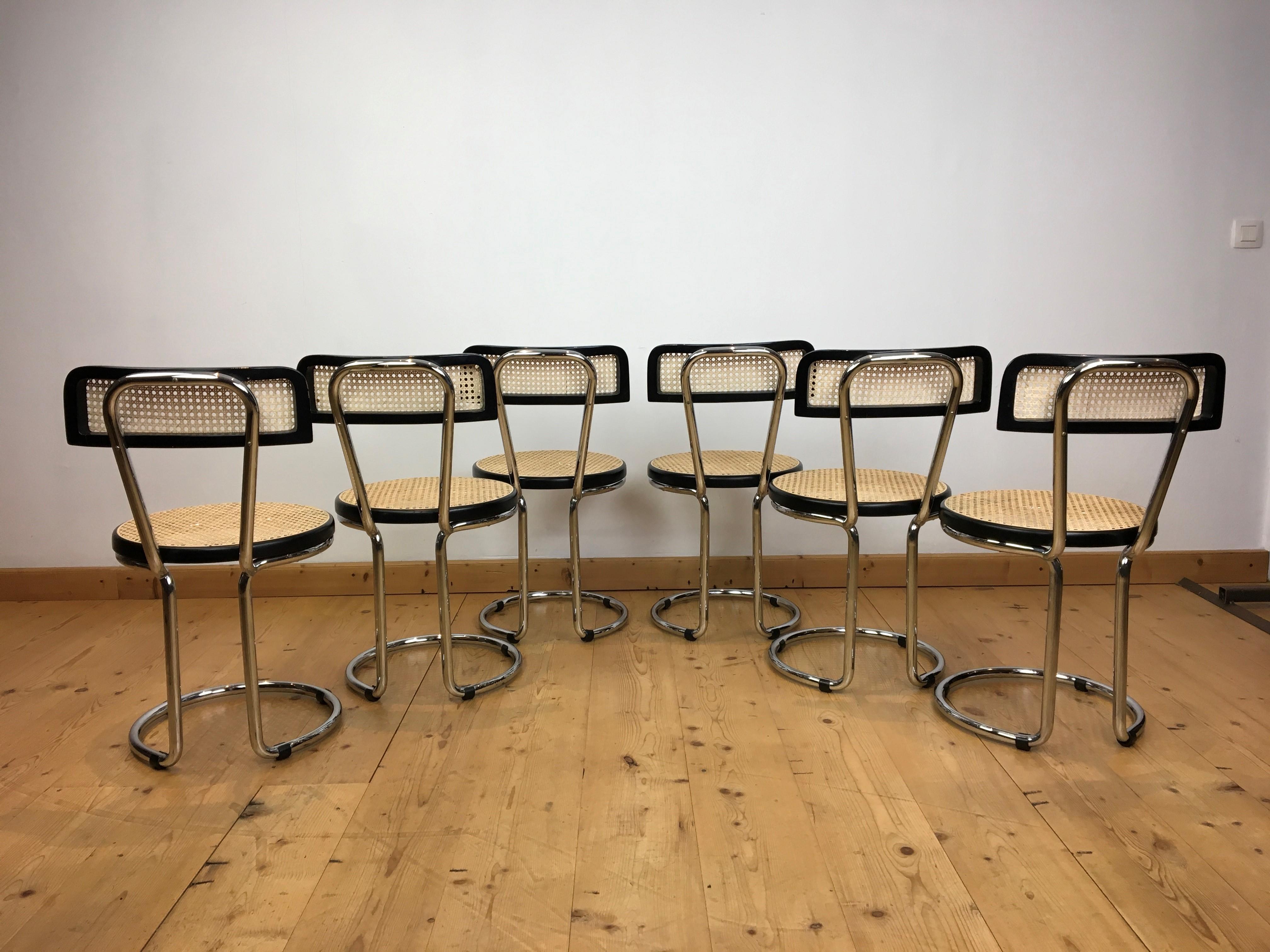 Set of 6 Marcel Breuer Style Chairs 3