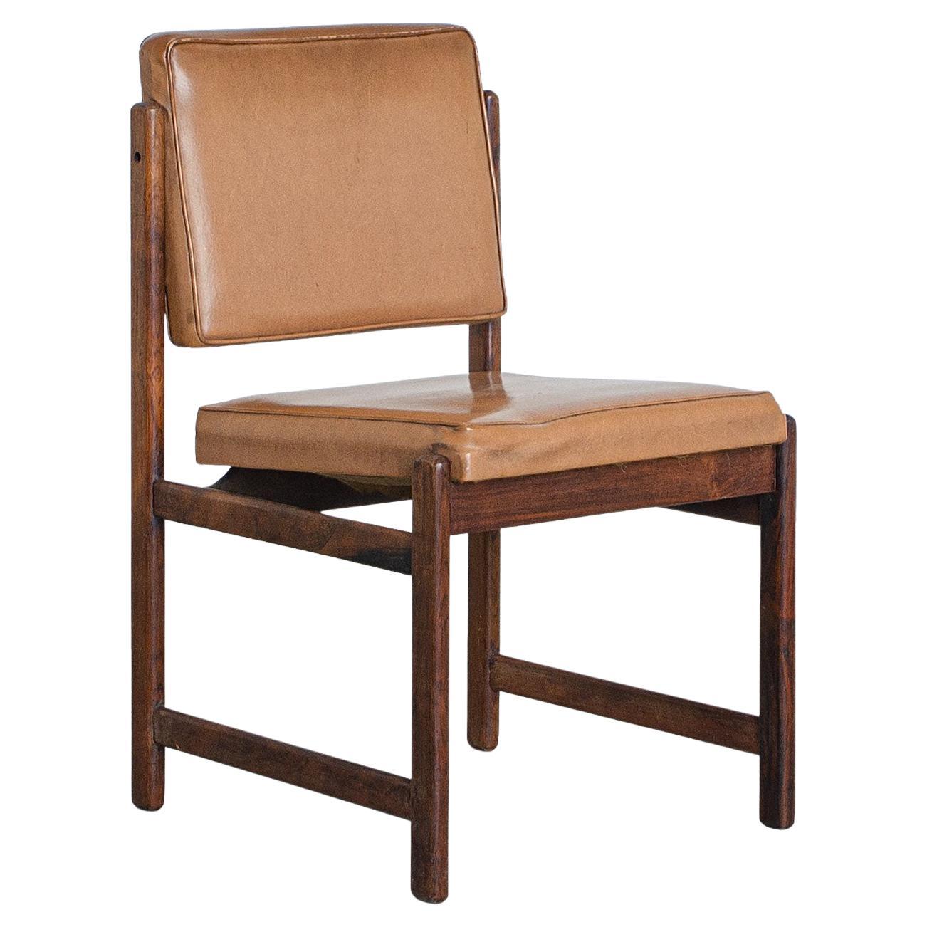 Set of 6 "Marco" Chairs, by Sergio Rodrigues, 1960, Brazilian Hardwood