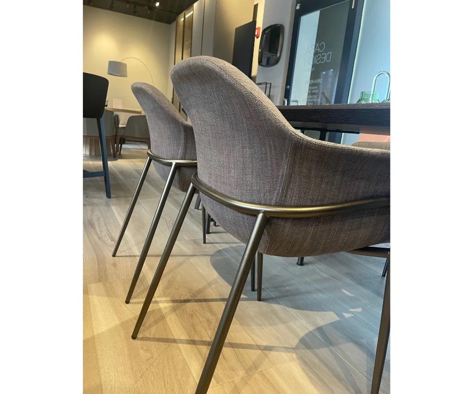 Italian Marelli Set of 6 Marelli Chia Dining Chair by Studio Marelli For Sale