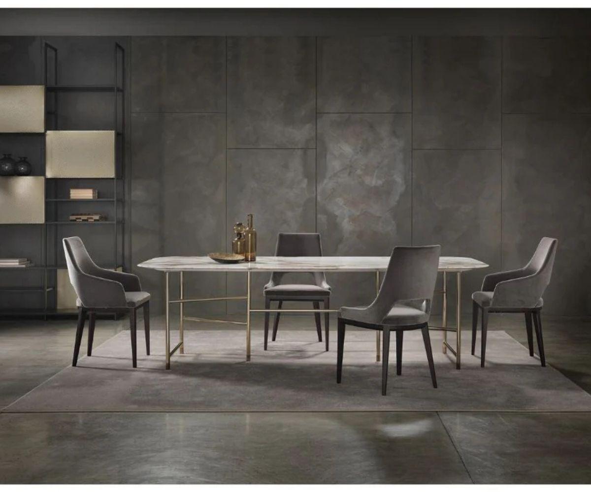 Ensemble de 6 chaises de salle à manger Marelli Grace par Studio Marelli Bon état - En vente à Boston, MA